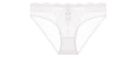 Sexy French Lace Strapless Bralette Summer Slimming Backless Front Button Adjustable Straps Pure Comfort S-XL MOYISU Sexy Tushy