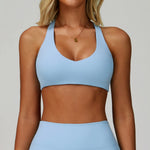 Sports Bra Women Top Push Up Fitness Yoga Bra Workout Underwear High Strength Sport Tops Women Breathable Running Vest Gym Wear