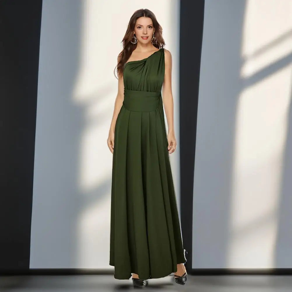 Women's Transformer Dress Multi Way Wrap Backless Wedding Evening Gown Convertible Floor Long Formal Dress