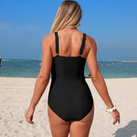 Vintage Army Green Swimwear Women Oversize 2026 Pleate Cross Tummy Control One Piece Swimsuit Bathing Suit Holiday Monokini