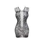 Women Sexy FishnetCover Up, Sheer Bodycon Sleepwear See Through Beachwear Without Bikini