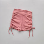 High-Waisted Women's Yoga Fitness Shorts Sexy Drawstring Tied Three-Part Sports Hot Pants for Fitness And Exercise
