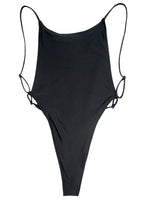 Extreme Mini Micro String Backless Women Swimwear One Piece Swimsuit Female High Cut Monokini Thong Bathing Suit Swim Beachwear