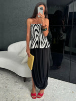 FDYOUI Elegant Solid Color Pleated Skirts for Women 2026 Chic High Slit Long Skirt High Street Office Lady Vacation Party Dress