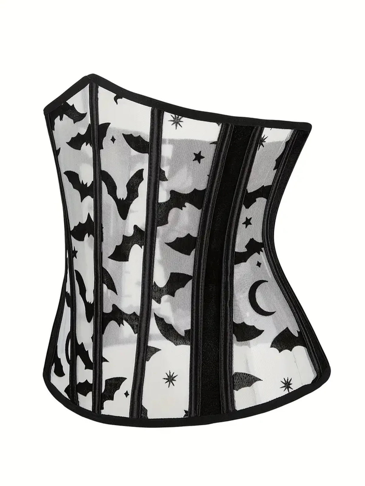 Royal corset body-shaping corset undergarment thin and breathable summer style with a cinched waist and plastic-boned mesh sexy