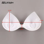 Swimsuit Padding Inserts Women Clothes Accessories Foam Triangle Sponge Pads Chest Cups Breast Bra Inserts Chest Pad