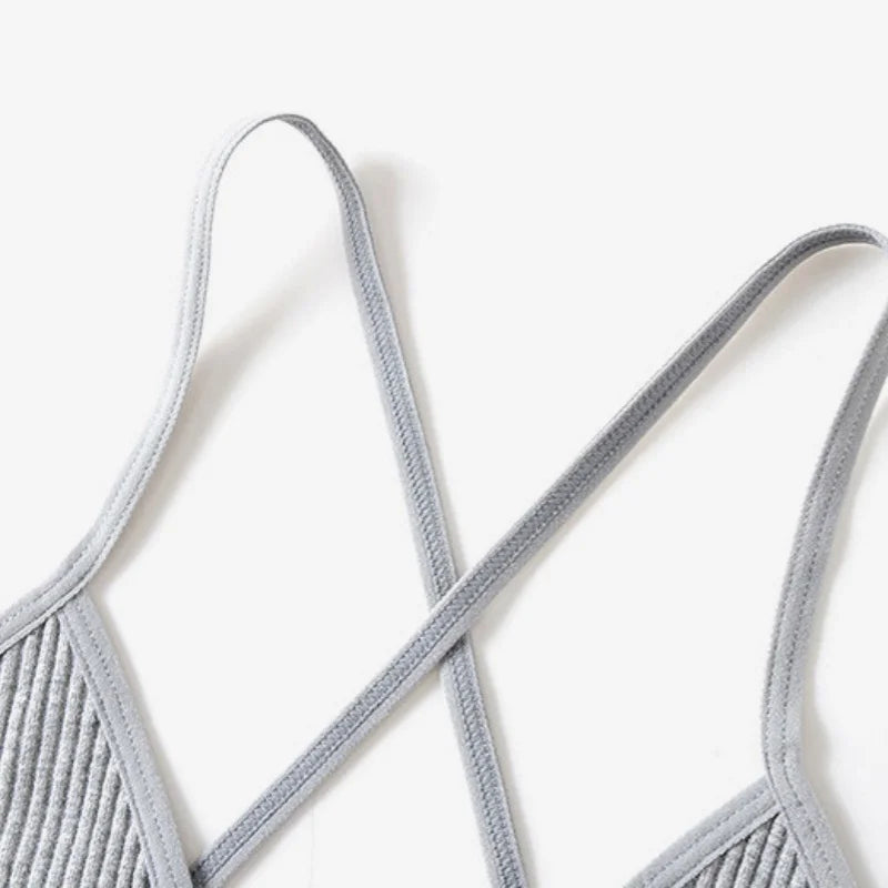 V-neck Sexy Bras For Women 1/3 Cup Wireless Bra Without Pads Sexy Lingerie Breathable Bralette Female Underwear S-L