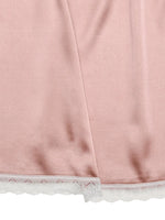 FDYOUI 2026 Summer Bowknot Lace Patchwork Satin Skirts for Women Casual Girls Clothes Sexy High Waist Short Skirt Y2K Streetwear