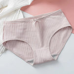 Cotton Panties Sexy Women Lingerie Women's Briefs Underpants Low Waist Panty Intimates Comfy Breathable Seamless Underwear