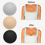 Removable Washable Bra Cups Inserts Round Bra Inserts Pads Soft Sponge Chest Pads for Bikinis Top Swimsuit Sport Bra