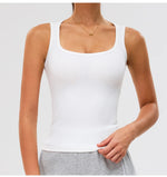 Women Breathable Sports Bra Anti-Sweat Fitness Top Yoga Bra Shockproof Crop Top Push Up Sport Bra High Strength Gym Workout Top