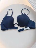 Invisible backless deep v sexy seamless gathering mango cup U-shaped back lingerie wedding dress bra