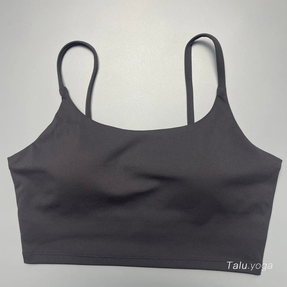 Solid Color Soft Sports Bra Soft Yoga Top Women's Tight Athletic Spaghetti Strap Butter Gym Underwear Comprehensive Training Jog