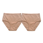 2Pcs/Set Women Cotton Panties High Waist Briefs Breathable Underwear Female Underpants Plus Size Sexy Lingerie S-XXL 8 Colors