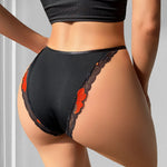 1pcs Low Waist Sexy Women's Panties Floral Sexy Lingerie Breathable Comfortable Lady Briefs Elegant Female Underpants Underwear