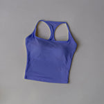 Women's Pilates Tank Top Push-Up Sports Bra Hollow Breathable Fitness Bras Gym Yoga Vest Sexy Running Tops Sportswear