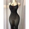 1PC Women Sexy Fishnet Beach Cover Up Hollow Out Bodycon Dress See Through Summer Swimwear