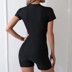 2023 New One Piece Swimsuit Women Floral Long Sleeve Swimwear Zipper Surfing Monokini Push Up Body Suit Beachwear Bathing Suit