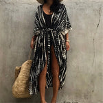 17 Colors Leopard Printed Colorful With Belt Tunic Cover-ups Beach Dress Beach Wear Beachwear Female Women Beach Cover Up V4510L