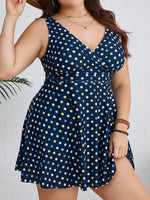 VigoJany 2026 Sexy Print 2 Piece Plus Size Tankini Set Women Strapped Curvy Dress Swimsuit Brazilian Beach Lady Big Bathing Suit