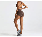 Summer Sexy Scrunch Sports Bra Gym Top Women Running Back Cross Top Sportswear Workout Underwear Fitness Workout Yoga Clothing