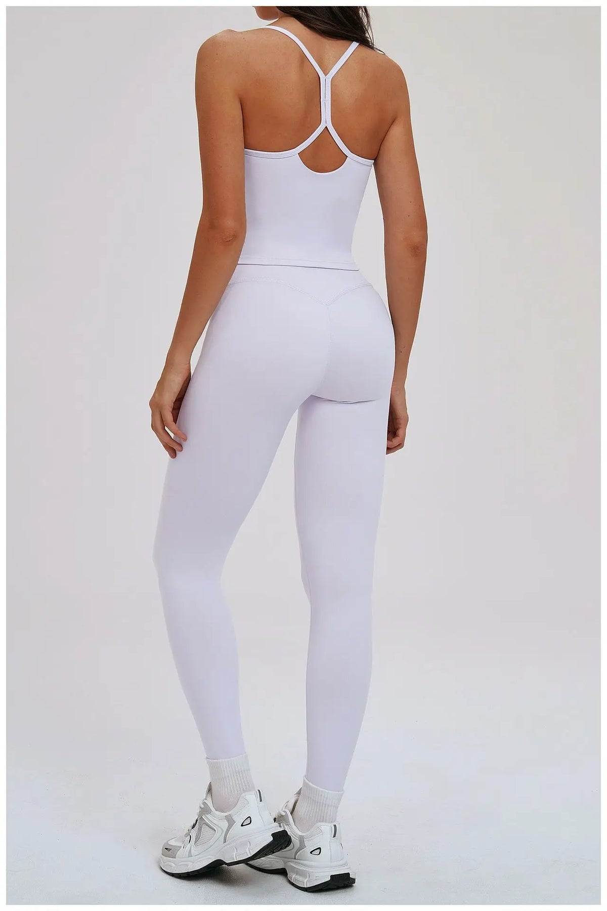 Yoga Short Sets Women Shockproof Slim Back Cross Sports Vest High Waist Leggings Fitness Suit Outdoor Gym Running Set Tracksuit