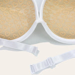 Beauwear Push Up Bras Half Cup Bra With Transparent Silicone Shoulder Strap Beauty Back Strapless Party Bra XS S M L XL-B16