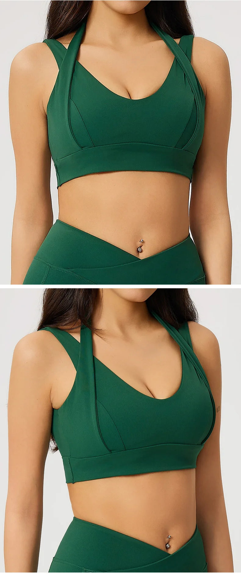 High Strength Gym Top Women Sports Bra Running Back Cross Yoga Bra Breathable Sports Underwear Women Fitness Workout Top Women