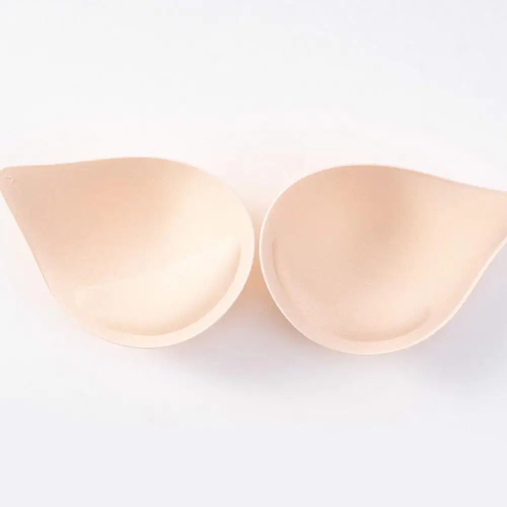 Tear Drop Shape Breast Pad Invisible Bra Pad Insert Removeable Sports Bra Cups Inserts Chest Insert Pads for Swimsuit Bikini