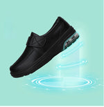 Platform White Shoes Women Casual Comfortable Light Nurse Work Shoes Fashion Slip on Non-slip Loafers Chaussure Femme