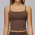 Summer Yoga Tank Top Women Breathable Sport Bra Gym Running Casual Vest Comfort Fit Workout Top Female Shockproof Yoga Underwear