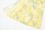 2024 Dress For Women Summer Chic Print Mesh Sleeveless Sexy Side Slit Slim Dresses Wild Beach Resort Style Woman Dress