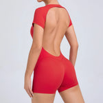 Sporty Jumpsuit Sport Outfit for Woman Sportswear Padding Sports Overalls 2025 Gym Set Women Suit for Fitness Yoga Clothes
