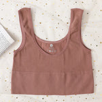 Seamless Bras For Women Streetwear Rib Sports Tank Top Sexy Lingerie No Pads Crop Top Female Fitness Underwear