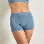 Women Seamless Boyshort Panties Low Rise Hip Lifting Underwear Sports Underpants Sexy Lingerie Comfort Intimates S-5XL