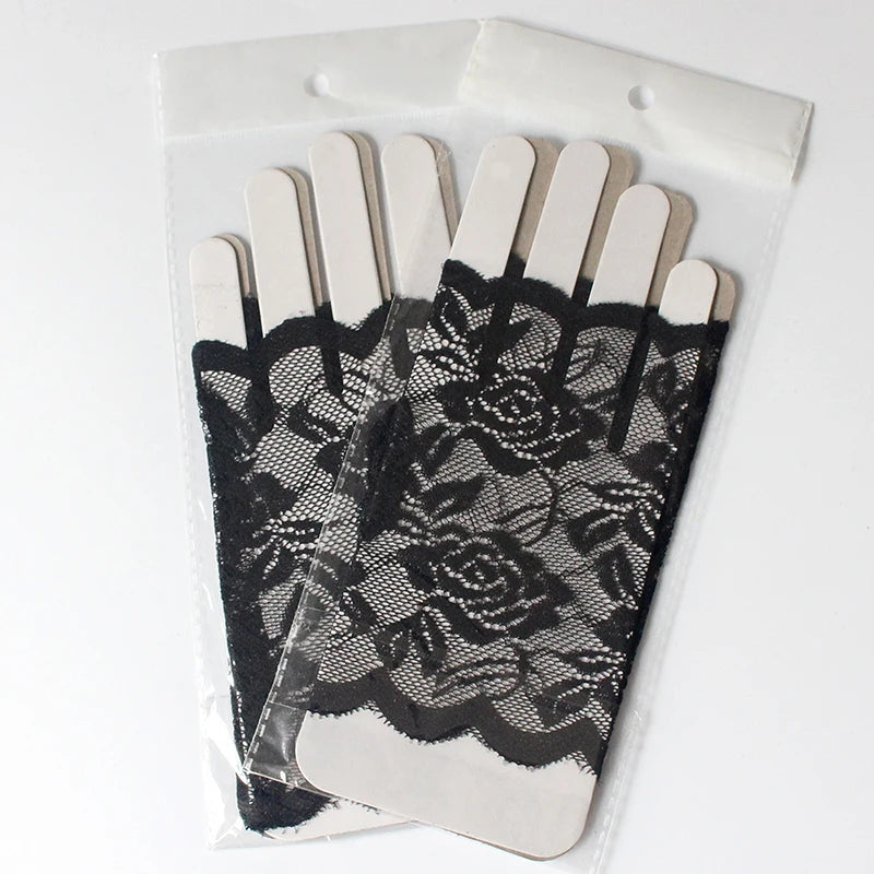 Summer Driving Sunscreen Lace Gloves Women Sailor Dance Gloves Long Fingerless Ladies Sexy Fishnet Gloves Mesh Mitten Handschoen