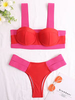 Leopard High Waist Bikini Push Up Bra Cup Bikinis 2026 Women Swimsuit Female Swimwear Two Piece Bikini Set High Cut Bathing Suit