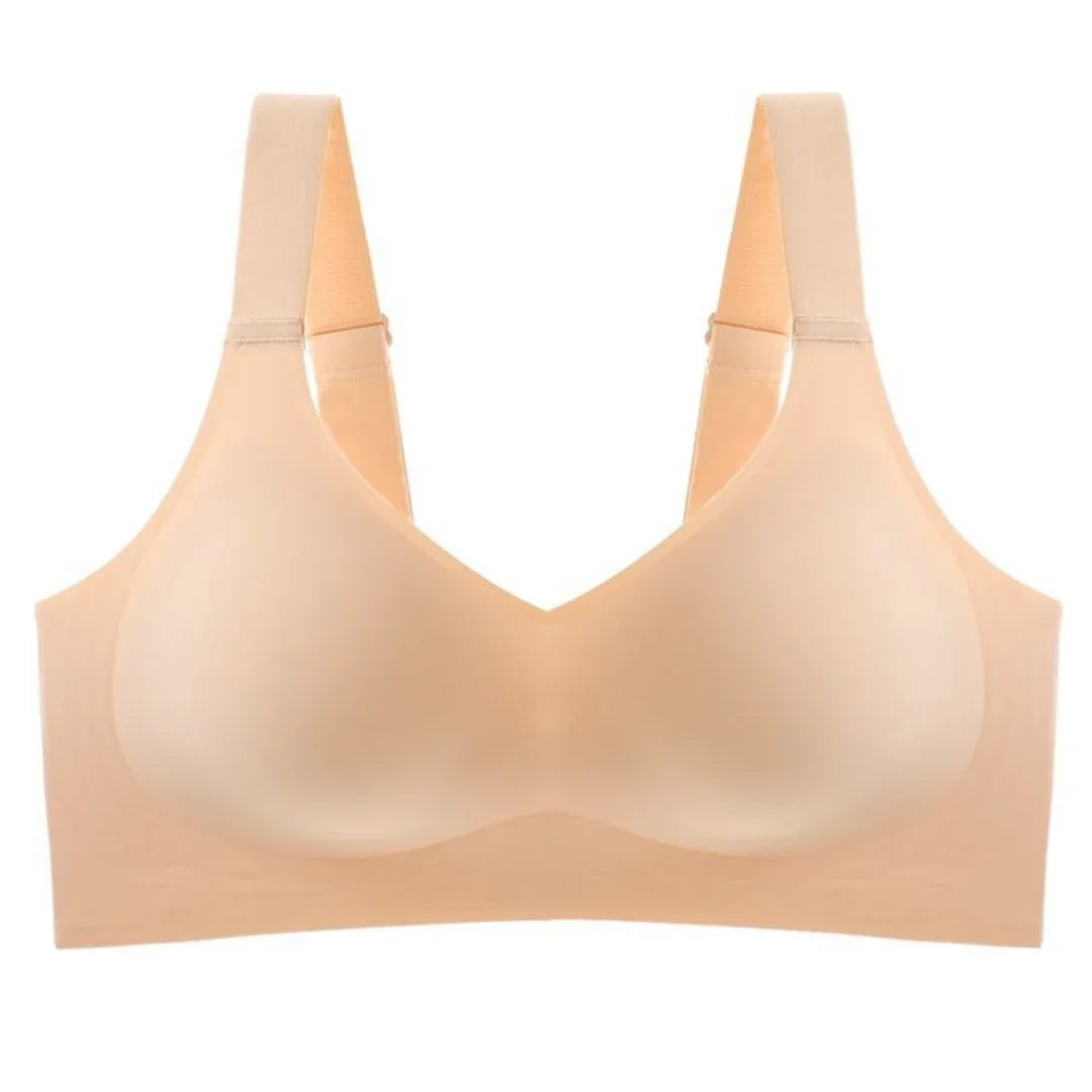 Seamless Bra Women Comfort Sexy Lingerie Padded Non-wire Bra Tops Plus Size Underwear Soft Bralette Support Bra M-3XL Intimates