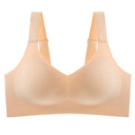 Seamless Bra Women Comfort Sexy Lingerie Padded Non-wire Bra Tops Plus Size Underwear Soft Bralette Support Bra M-3XL Intimates