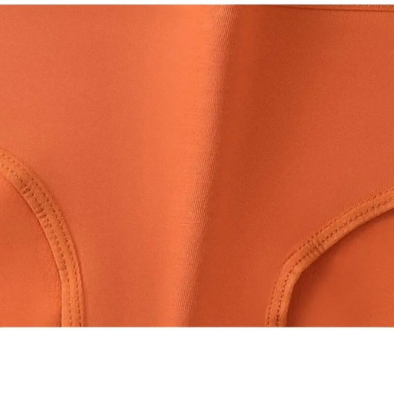 1 Pack Women Simple Panties Low Waist Soft Breathable Briefs Ladies Full Coverage Underwear Daily Solor Color Intimates M-2XL