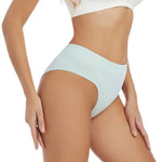 3Pcs/Set High Rise Briefs Women Classic Panties Female Underpants Solid Color Panty Plus Size Underwear Sexy Lingerie S-3XL