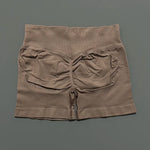 HISTELLO Impact Shorts 4.5" Women Fitness Sports Biker Shorts Low Waist Gym Short Workout Scrunch Butt Yoga Seamless Leggings