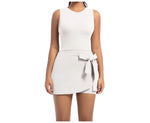 New Short Sports Jumpsuit Gym Set Women Yoga Clothes Workout Tennis dress One-piece Playsuit Yoga Suit Female Outdoor Bodysuits