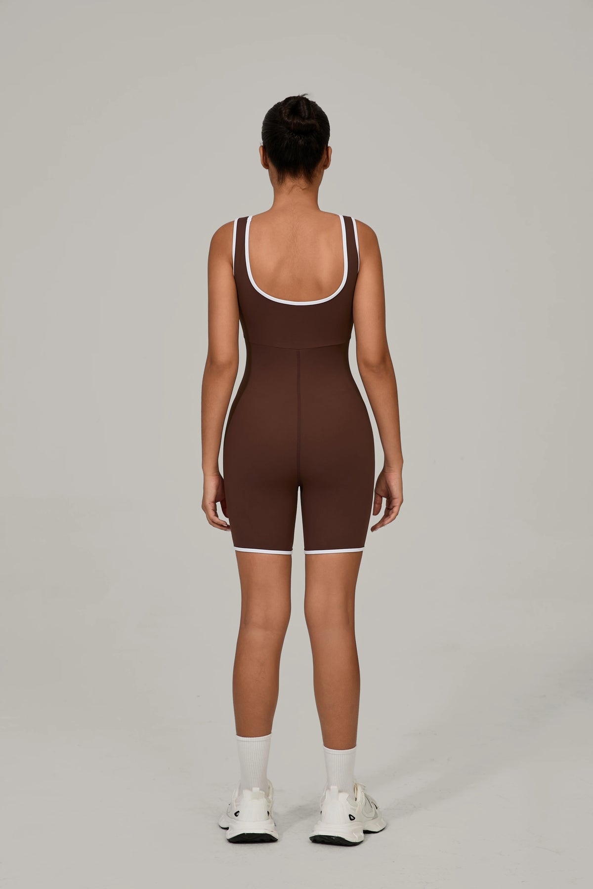 Women's Sports Jumpsuit Yoga Fitness Combination Lift Buttocks Bare Back High Elasticity Gym Sexy Sports Jumpsuit Gym Romper
