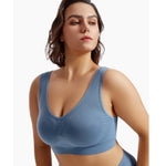 Seamless Sports Bras For Women Push-Up Bra Female Breathable Brassiere No Pads Bralette Solid Color Crop Top Sexy Lingerie S-5XL