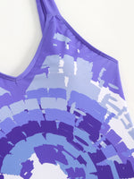 2026 Printed Strappy Swimsuit One Piece & Beach Dress Sexy Swimwear Women Bathing Swimming Swim Suit Female Padded Beachwear