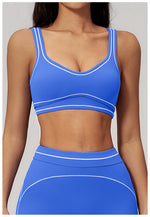 Breathable Sports Bra Women Shockproof Fitness Tops Push Up Gym Crop Top Brassiere Sport Bras Gym Workout Top Summer Yoga Bra