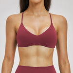Sexy Gym Top Women Sports Bra Running Yoga Bra Breathable Sports Underwear Women Fitness Bras Cycling Workout Top Women Backless