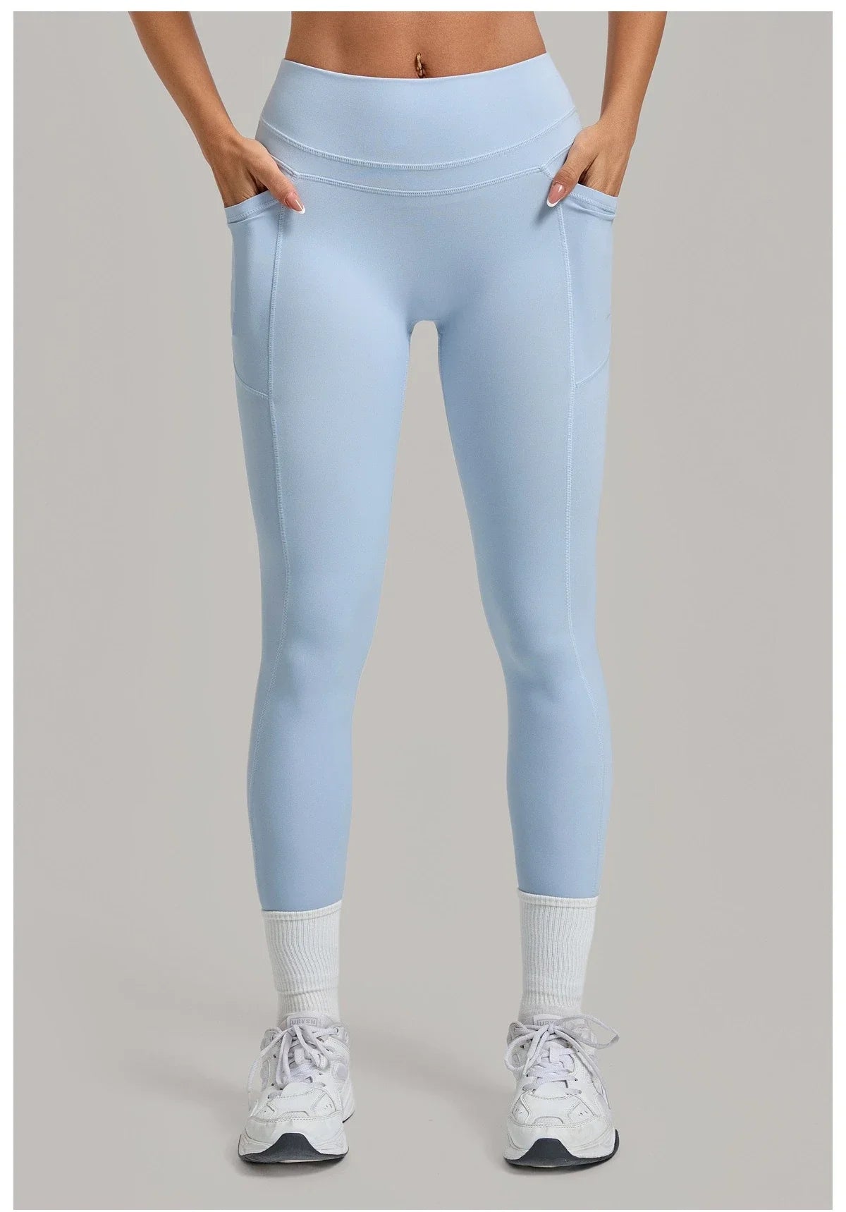 Women's Seamless Yoga Leggings Pants Sports Fitness Hips Lift High Waist Training Trousers Training Workout Gym Leggings