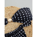 Sexy Polka Dot Bikini 2025 Women Swimsuit Two Pieces Swimwear Female Thong Bikinis Set Summer Bathing Suits Brazilian Biquini